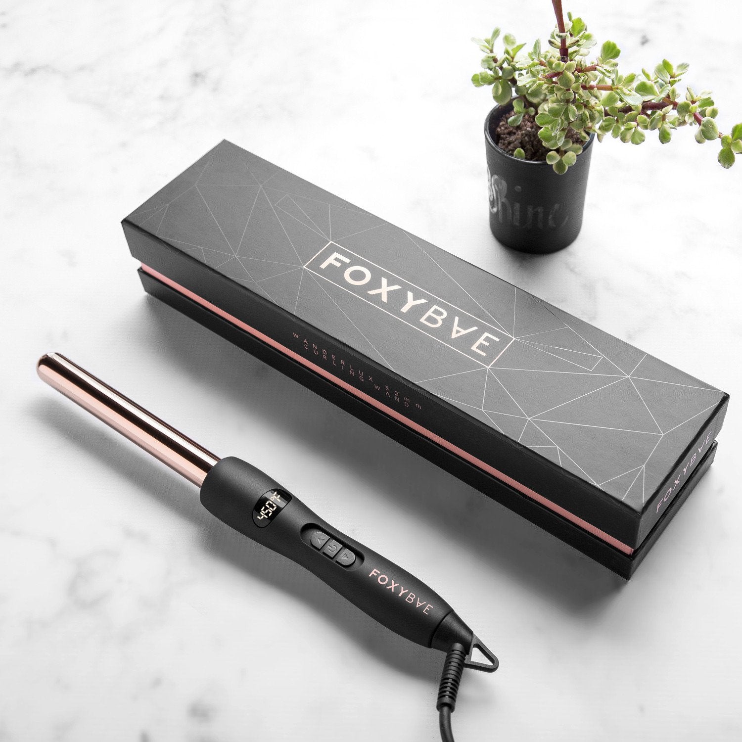 Rose Gold 19mm Curling Wand – foxy-bae-ajax-cart
