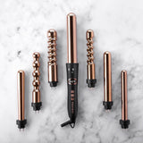 ROSE GOLD 7 in 1 CURLING WAND